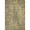 9' X 12' Gold And Charcoal Diamond Washable Area Rug With UV Protection