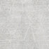 9' X 12' Silver And Ivory Diamond Washable Area Rug With UV Protection