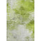 8' X 10' Artichoke Green And Ivory Abstract Washable Area Rug With UV Protection