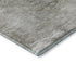 8' Beige And Ivory Abstract Washable Round Rug With UV Protection