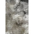 9' X 12' Taupe And Ivory Abstract Washable Area Rug With UV Protection