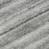 5' X 8' Gray And Silver Striped Washable Area Rug With UV Protection