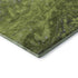 8' X 10' Green Gray And Ivory Abstract Washable Area Rug With UV Protection