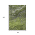 8' X 10' Green Gray And Ivory Abstract Washable Area Rug With UV Protection