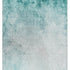5' X 8' Teal And Ivory Abstract Washable Area Rug With UV Protection