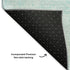 5' X 8' Teal And Ivory Abstract Washable Area Rug With UV Protection