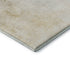 8' Taupe And Ivory Abstract Washable Round Rug With UV Protection