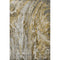 8' X 10' Brown Gray And Ivory Abstract Washable Area Rug With UV Protection