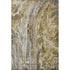 8' X 10' Brown Gray And Ivory Abstract Washable Area Rug With UV Protection