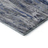 8' X 10' Blue Gray And Ivory Abstract Washable Area Rug With UV Protection