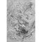 5' X 8' Gray And Ivory Abstract Washable Area Rug With UV Protection