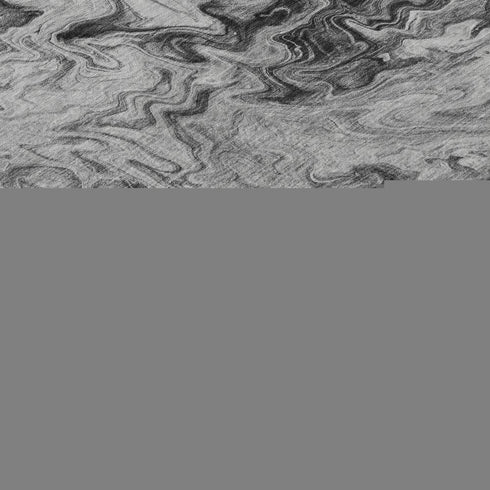 8' X 10' Gray And Ivory Abstract Washable Area Rug With UV Protection