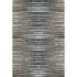 5' X 8' Brown Gray And Ivory Striped Washable Area Rug With UV Protection