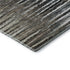 5' X 8' Brown Gray And Ivory Striped Washable Area Rug With UV Protection