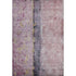 5' X 8' Blush Gray And Ivory Abstract Washable Area Rug With UV Protection