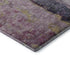 5' X 8' Blush Gray And Ivory Abstract Washable Area Rug With UV Protection