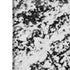 8' X 10' Black And Ivory Abstract Washable Area Rug With UV Protection