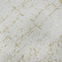 5' X 8' Gold And Ivory Abstract Washable Area Rug With UV Protection