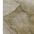 9' X 12' Brown Ivory And Beige Abstract Washable Area Rug With UV Protection