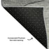 5' X 8' Gray And Ivory Abstract Washable Area Rug With UV Protection