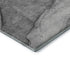 5' X 8' Gray And Ivory Abstract Washable Area Rug With UV Protection