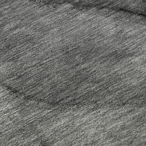 5' X 8' Gray And Ivory Abstract Washable Area Rug With UV Protection