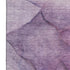 8' X 10' Purple And Ivory Abstract Washable Area Rug With UV Protection