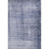8' X 10' Navy Blue And Ivory Abstract Washable Area Rug With UV Protection