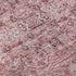 9' X 12' Pink And Ivory Floral Washable Area Rug With UV Protection
