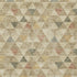 5' X 8' Beige Red And Salmon Geometric Washable Area Rug With UV Protection