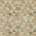 9' X 12' Beige Red And Salmon Geometric Washable Area Rug With UV Protection