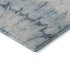 5' X 8' Blue Gold And Ivory Abstract Washable Area Rug With UV Protection