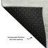 5' X 8' Silver Gold And Ivory Abstract Washable Area Rug With UV Protection
