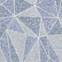 5' X 8' Navy Blue And Ivory Geometric Washable Area Rug With UV Protection