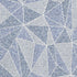 8' X 10' Navy Blue And Ivory Geometric Washable Area Rug With UV Protection