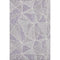 5' X 8' Purple And Silver Geometric Washable Area Rug With UV Protection
