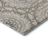 8' X 10' Beige Teal And Brown Geometric Washable Area Rug With UV Protection