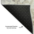 9' X 12' Ivory And Gray Geometric Washable Area Rug With UV Protection