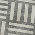 5' X 8' Charcoal And Ivory Geometric Washable Area Rug With UV Protection