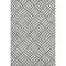 8' X 10' Charcoal And Ivory Geometric Washable Area Rug With UV Protection