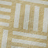 8' X 10' Gold And Ivory Geometric Washable Area Rug With UV Protection