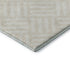 8' X 10' Ivory And Beige Geometric Washable Area Rug With UV Protection