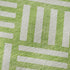5' X 8' Lime Green And Ivory Geometric Washable Area Rug With UV Protection