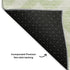 5' X 8' Mint Green And Ivory Geometric Washable Area Rug With UV Protection