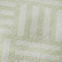 5' X 8' Mint Green And Ivory Geometric Washable Area Rug With UV Protection