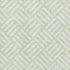 5' X 8' Mint Green And Ivory Geometric Washable Area Rug With UV Protection