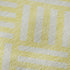 5' X 8' Yellow And Ivory Geometric Washable Area Rug With UV Protection
