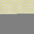 5' X 8' Yellow And Ivory Geometric Washable Area Rug With UV Protection