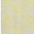 5' X 8' Yellow And Ivory Geometric Washable Area Rug With UV Protection