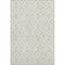 8' X 10' Beige And Ivory Geometric Washable Area Rug With UV Protection